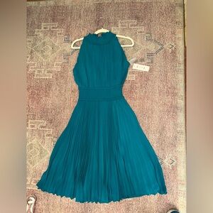 Nanette Lepore Teal Midi Dress